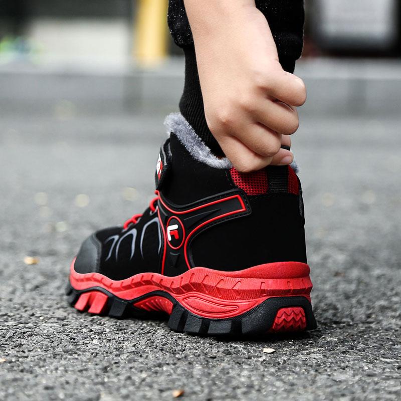 Herbst/Winter Jugend Outdoor Sport Wanderschuhe Kinder Winter Warme rutschfeste Schneestiefel