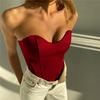 Fashion Outwear Sexy Bandeau Tube Top Short Vest Female Corset Crop Tube Tank Top Women