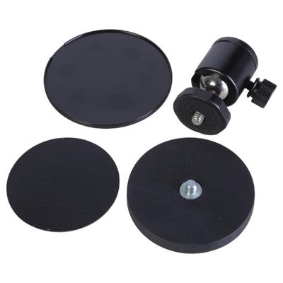 Magnetic Rotating Mount Adapter with 360 Degree Swivels for Action Cameras and Accessories