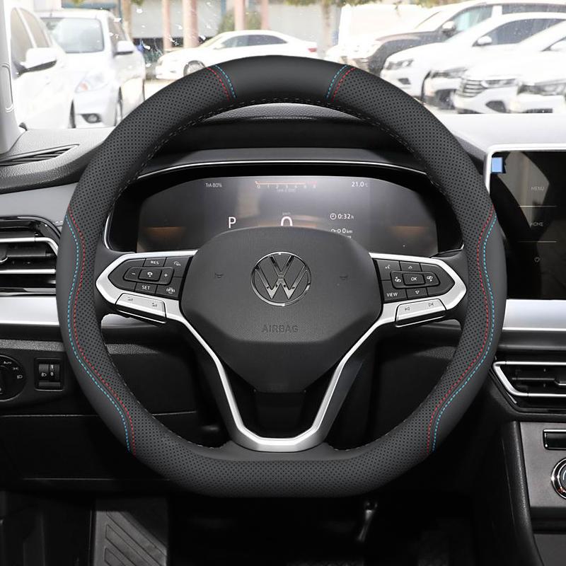Volkswagen Steering Wheel Cover for Lavida, ID.3, Lamando, Tiguan L, Passat, Tayron, Angkai, An, and Weiran