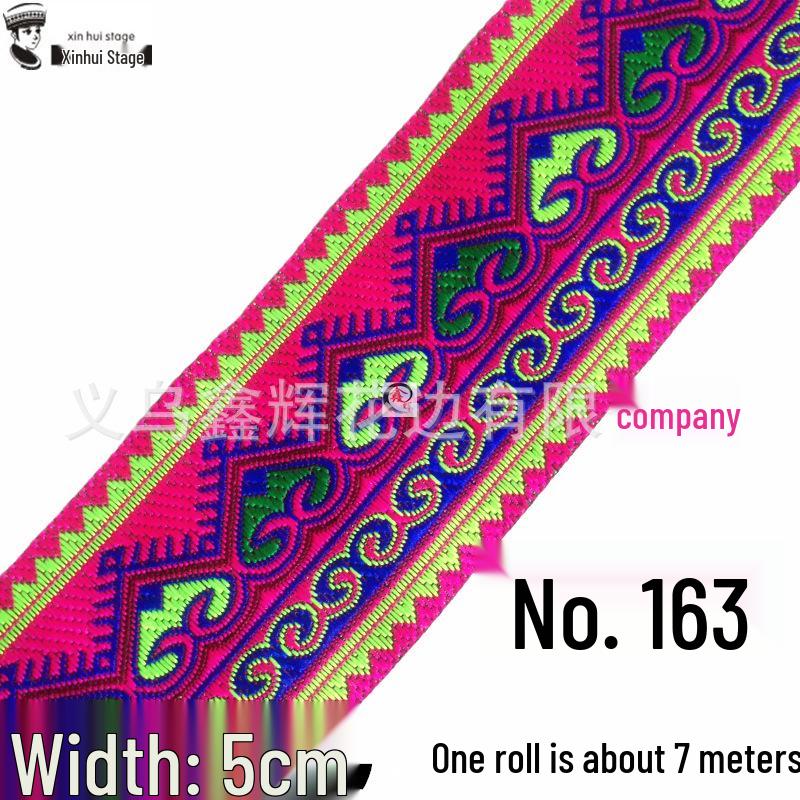 

5 см Кружевная отделка Этническая Цветочная Вышивка для DIY Украшений