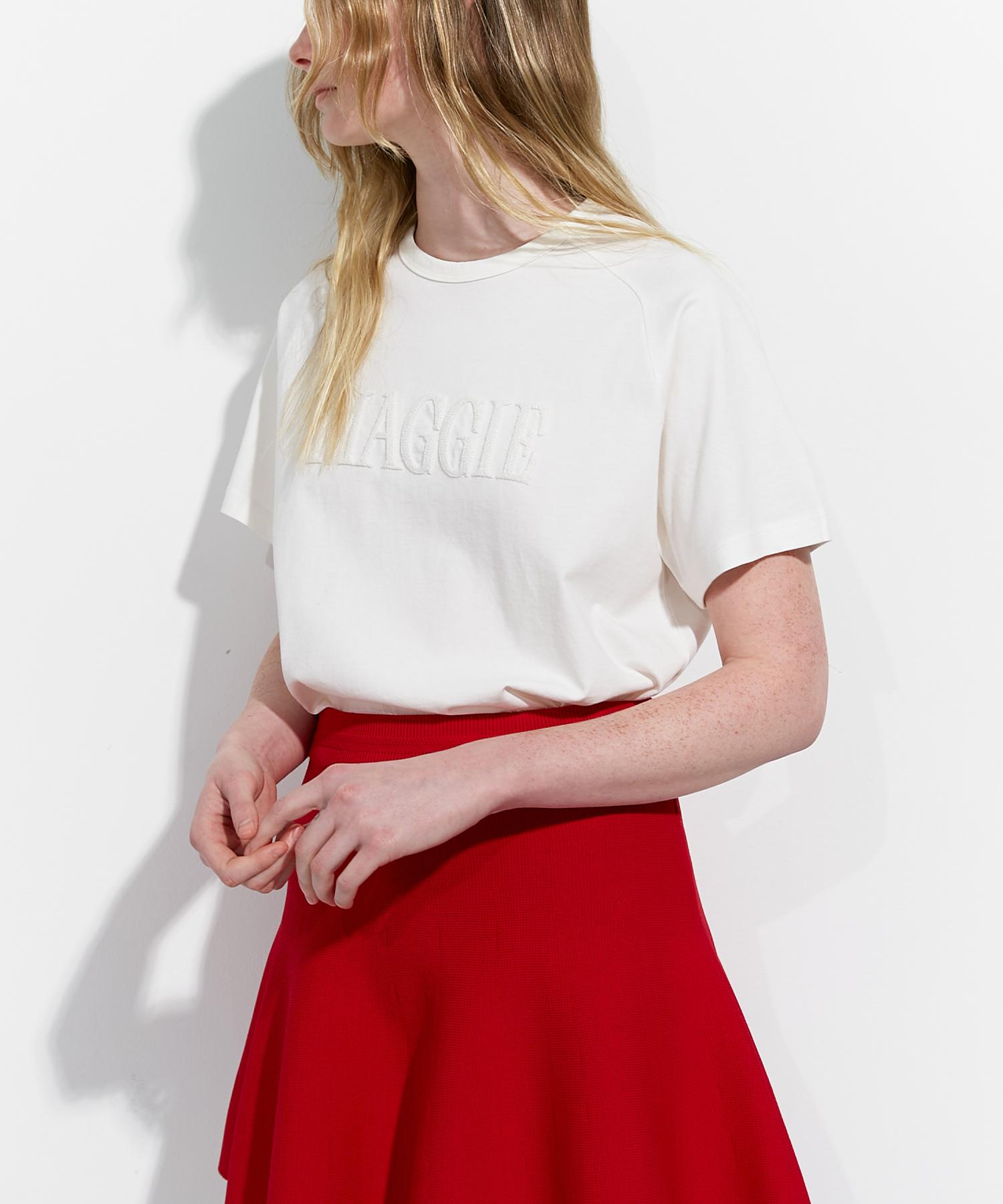 Maggie Signature T-Shirt (White) White