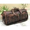 Ręcznie robiona torba podróżna Hunter Brown Leather Weekender - idealny prezent dla niego i dla niej