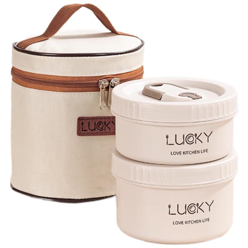 HebaiFu Microwaveable 304 Stainless Steel Lunch Box