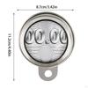 Motorcycle Tax Disc Holder Label Easy To Install Garage Mopeds Accessories Stainless Steel