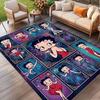 Betty Boop Print Rug, Washable Floor Carpet, For Entryway Dorm Laundry Room Office Study, Home Decor Birthday Christmas Gift