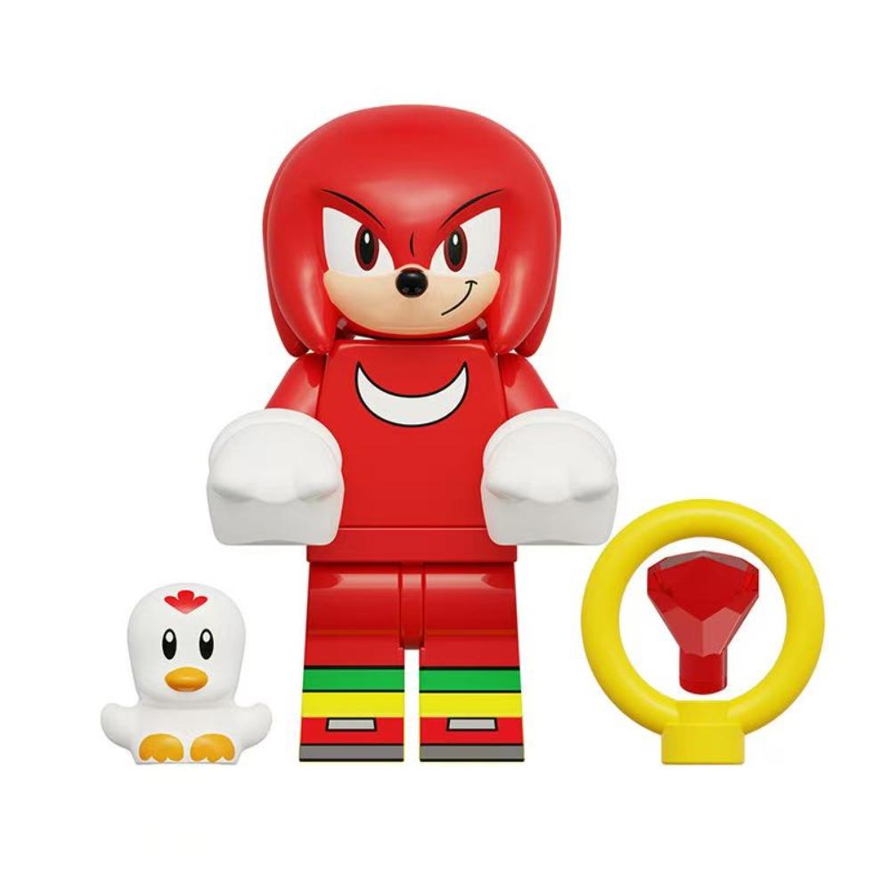 Hot Christmas Cartoon Sonic The Hedgehog Building Blocks Assembly Model Doll Girl Boy Toy For Children Birthday Collocatio Gift