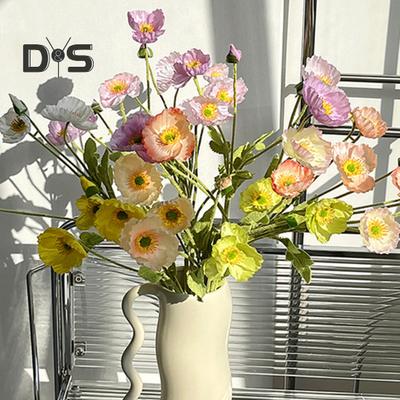 Artificial Flowers Spring Decorations Realistic Handmade Blooms with Bendable Stem for Home Flower Arrangement Springtime Wedding Holiday Decor