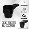 Beverage Cup Holder Storage Box For Permobil Electric Wheelchair Cup Holder Telephone Basket Set