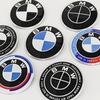 2026 Hot 1/2Pcs For BMW E46 E90 F30 F10 F20 G20 E87 E63 E60 F01 F02 G14 74mm 82mm Car Front Hood Emblem Trunk Rear badge logo  Accessorie CVB2
