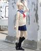 [Milky Time] My Hero Academia Toga Himiko Cosplay Sailor Uniform with Wig, Halloween Costume (L)