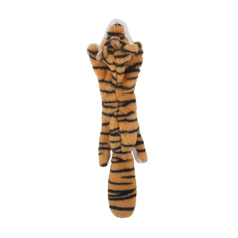 Durable Plush Dog Toy with Squeakers and Crinkle Funny Simulated Animal Squeaky Chew Toy for Interactive