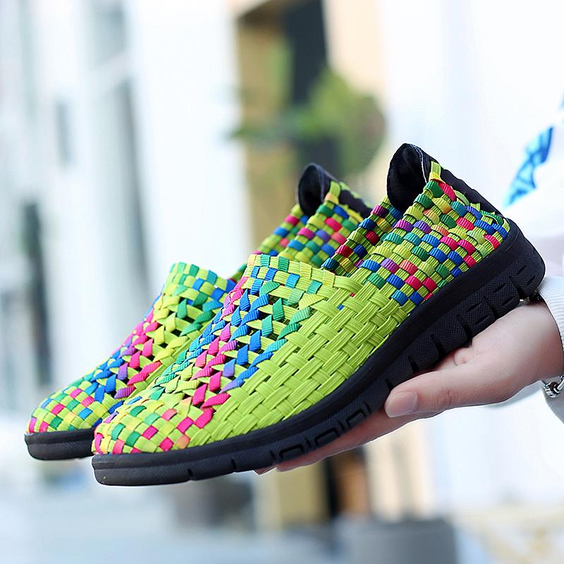 Summer Women Sneakers Comfort Casual Nurse Plus Size Flats Loafers Soft Beach Walking Sports Shoes Lightweight Slip On