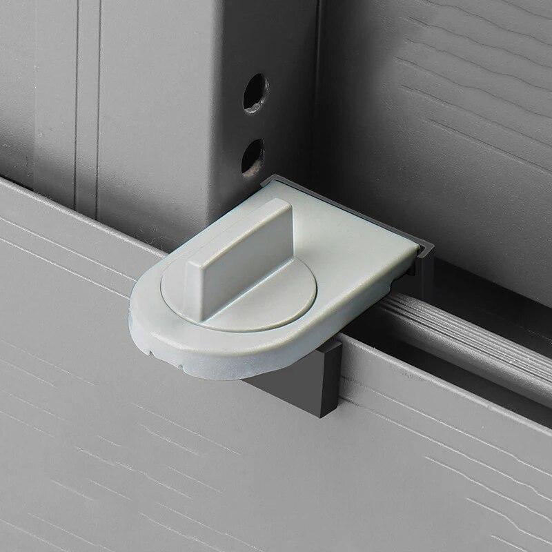 

2PCS оконный безопасный противоугонный замок детский противопадающий ограничитель окна перевод регулируемый оконный фиксированный противоугонный замок