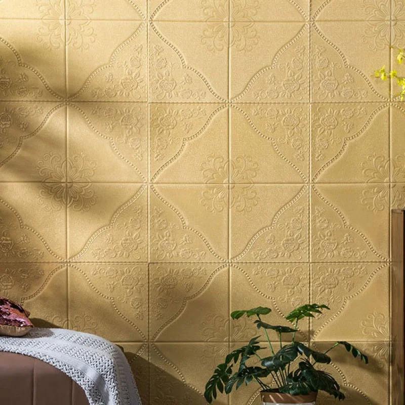 70cm * 70cm Decorative Waterproof Moisture proof Mold proof Wallpaper Self adhesive Ceiling, Bedroom 3D Background Wallpaper