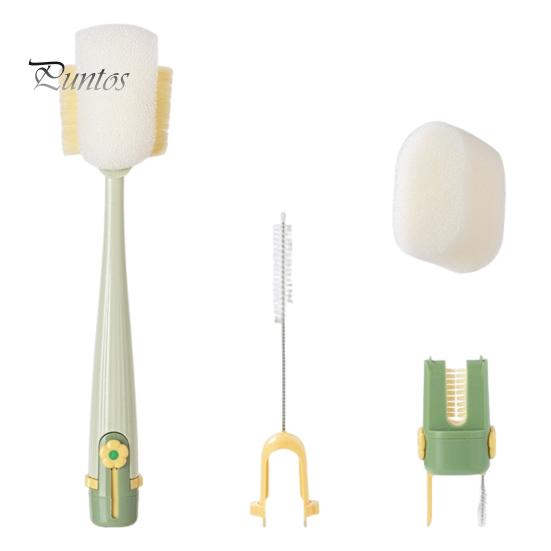 

Длинная ручка Щетка для чистки бутылочек с водой Детские бутылочки Чашки Вазы Прочная ручка Изогнутый дизайн Щетка для чистки