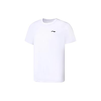 Quick-Drying Round Neck Solid Color T-Shirt Men Tops White ATSS069-11