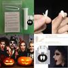 Masquerade-ready Halloween Vampire Teeth With Quality Resin Material And Solid Adhesive