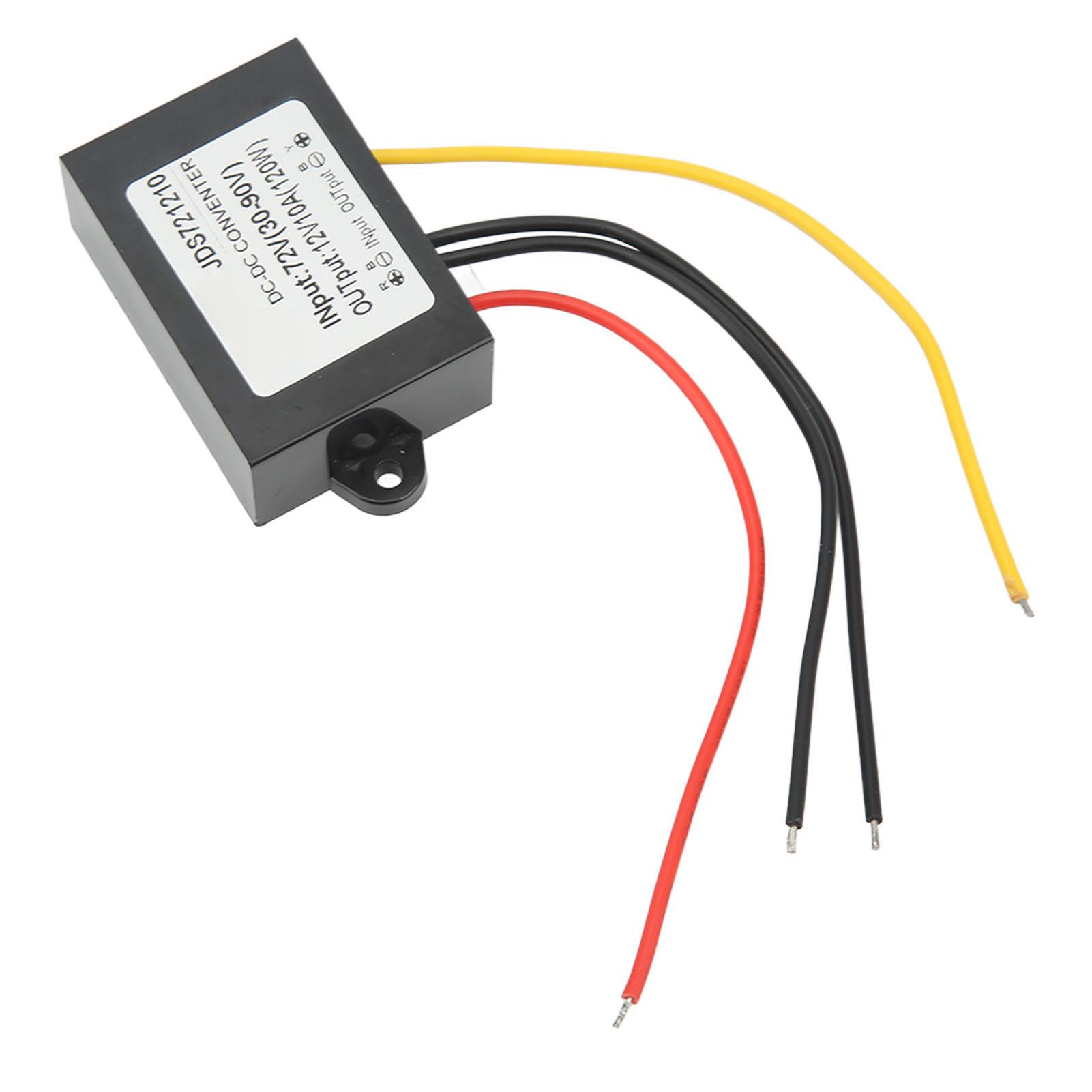 

Buck Converter IP67 Waterproof DC 72V to DC 12V 10A Voltage Converter Module for Vehicle