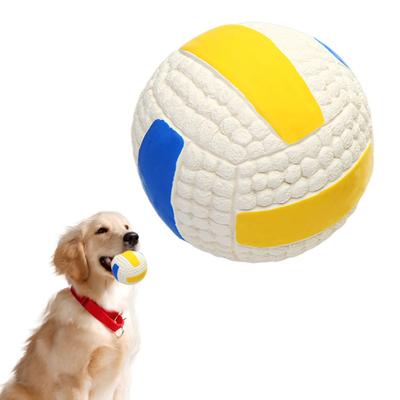 Yavru Köpek Diş Çıkarma Sesli Top İnteraktif Köpek Oyuncağı Lateks Rugby Serisi Sıkıntı Giderici Diş Temizleme İç Mekan Dış Mekan Oyun Köpek Oyuncağı Evcil Hayvan Malzemeleri