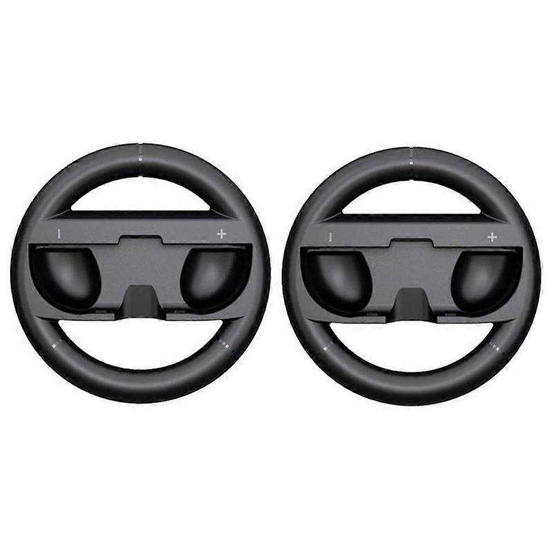 S202 Compatible For Nintendo Switch 2 Joy-Con 2Pcs Racing Steering Wheel Grip Handle Game Controller Accessory