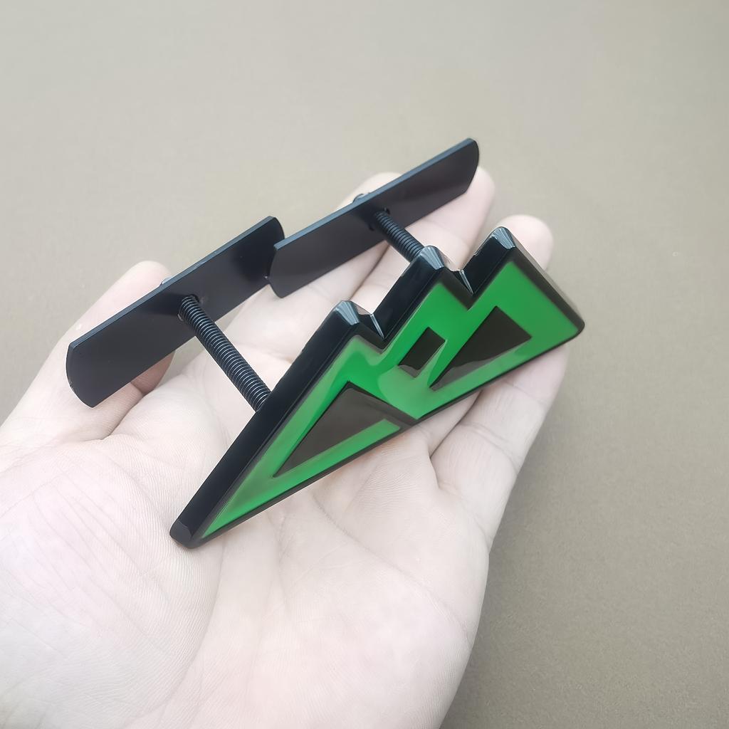 3D Metal Snow Mountain Logo Car Side Fender Rear Trunk Emblem Badge Sticker, Car Front Grill Badge, Car Decoration Additions