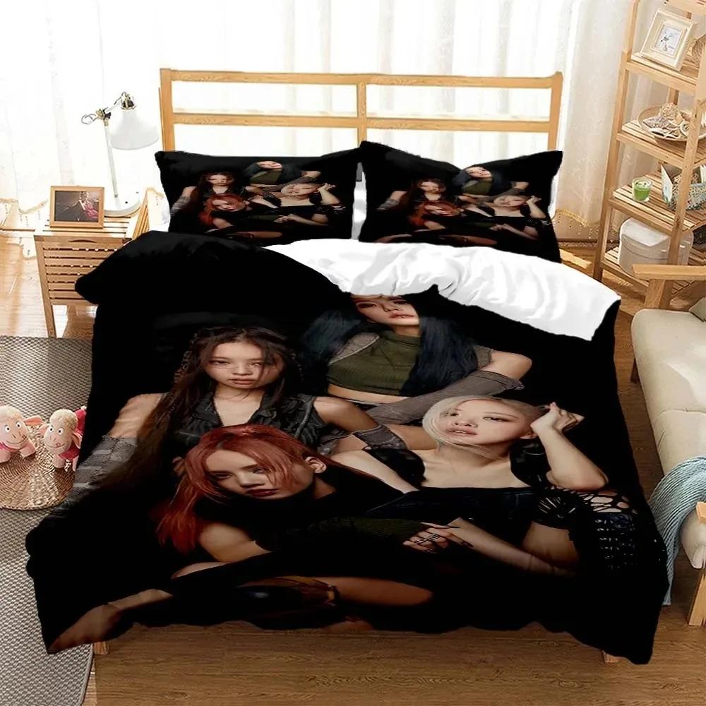 3D Print Top Notch Gril Women Fashion Bedding Set Double Twin King Duvet Cover Comforter Pillowcase Boys Girls Adults Bedroom