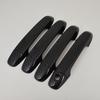 For TOYOTA Prius C AQUA Hybrid 2012- Black Carbon Fiber Car Door Handle Cover Bezel Trim 2013 2014 2015 2016 2017 2018