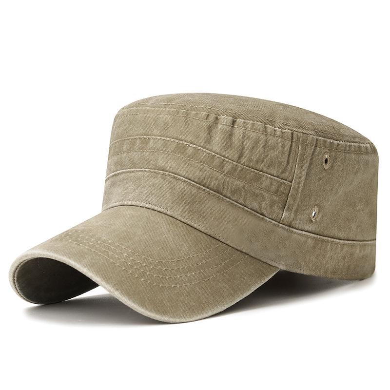 

Кепка от солнца, мужская хлопковая плоская кепка с вышивкой, военные кепки, армейские козырьки, тренировочные кадетские кепки, рыбацкая шапка бежевый