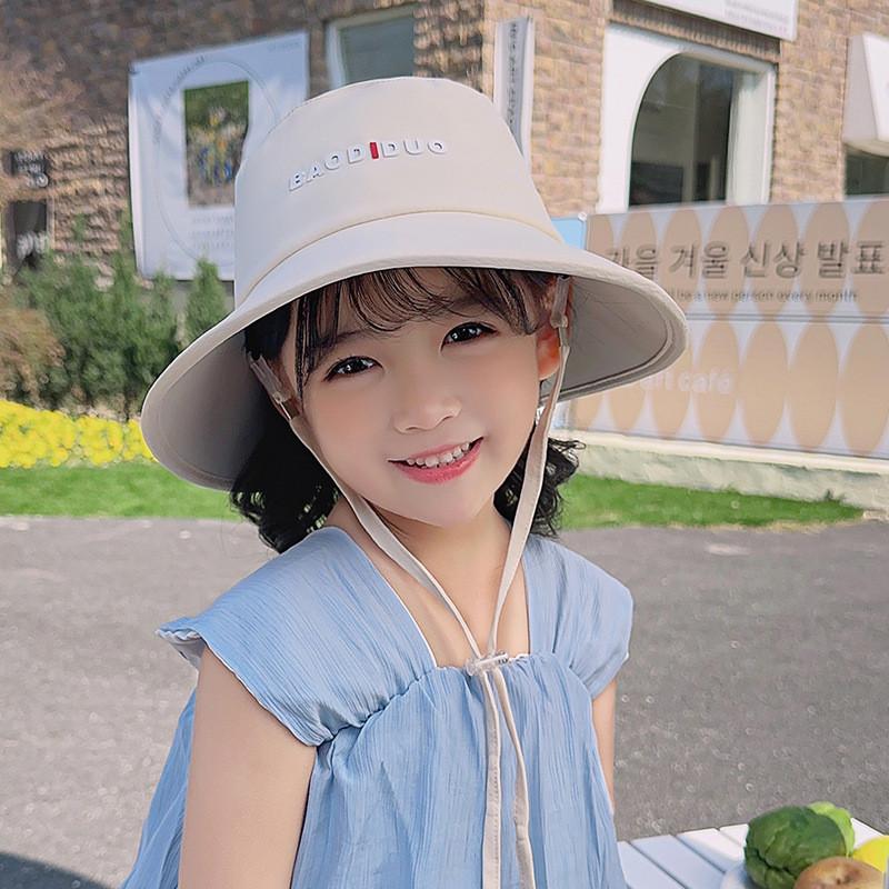 Childrens Summer Sun Hat With Flat Top Design And Cool Ice Silk Fabric For Outdoor Activities