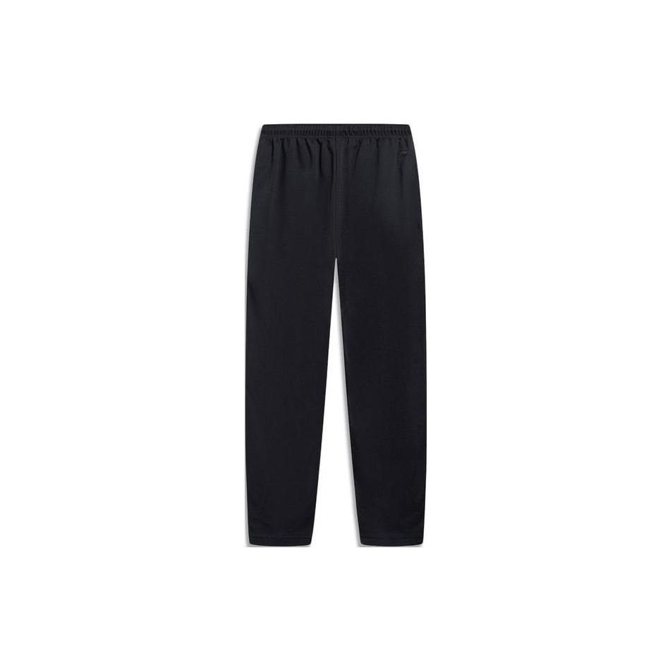 Li-Ning Embroidered Letter Elastic Waist Knitted Sports Pants Women bottoms Black AKLT534-3