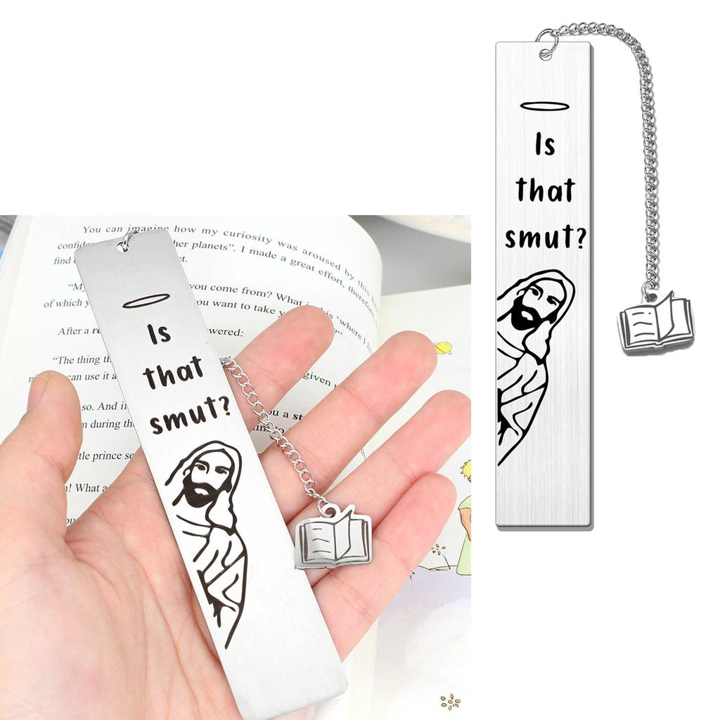 Humor Peeking Jesus Book Marker Christian Baptism Gift Funny Bookmark for Women Men Book Lover Reader Book Accessories
