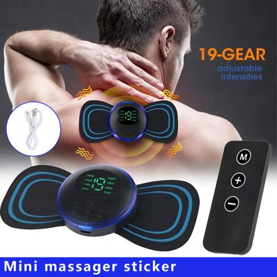 Electric Neck Massager Intelligent Mini  with Adjustable Muscle Stimulator Health Apparaat Elektrisch Multiple Adjustable Levels