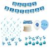 Vibrant Blue's Clues Kids Themed Birthday Party Decor Set With Happy Birthday Banner And Balloons