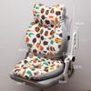 Ergonomic Office Chair Cushion: Backrest, Headrest, Lumbar Support, and Waist Pillow for Kids, Pregnant Women, and Long Sitting Comfort.