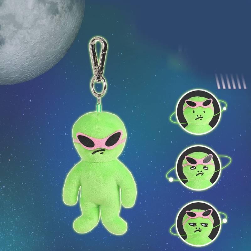 Alien Plush Pendant Toy Bag Decoration Doll Keychain Kids Cartoon Cute Gift