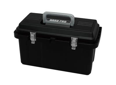 Tool Box Width 53 X Depth 27 X Height 31 Power Hand Parts Deep 2 Inner Portable Clear Convenient Holder On Side of Main Hard Pro Eco Black