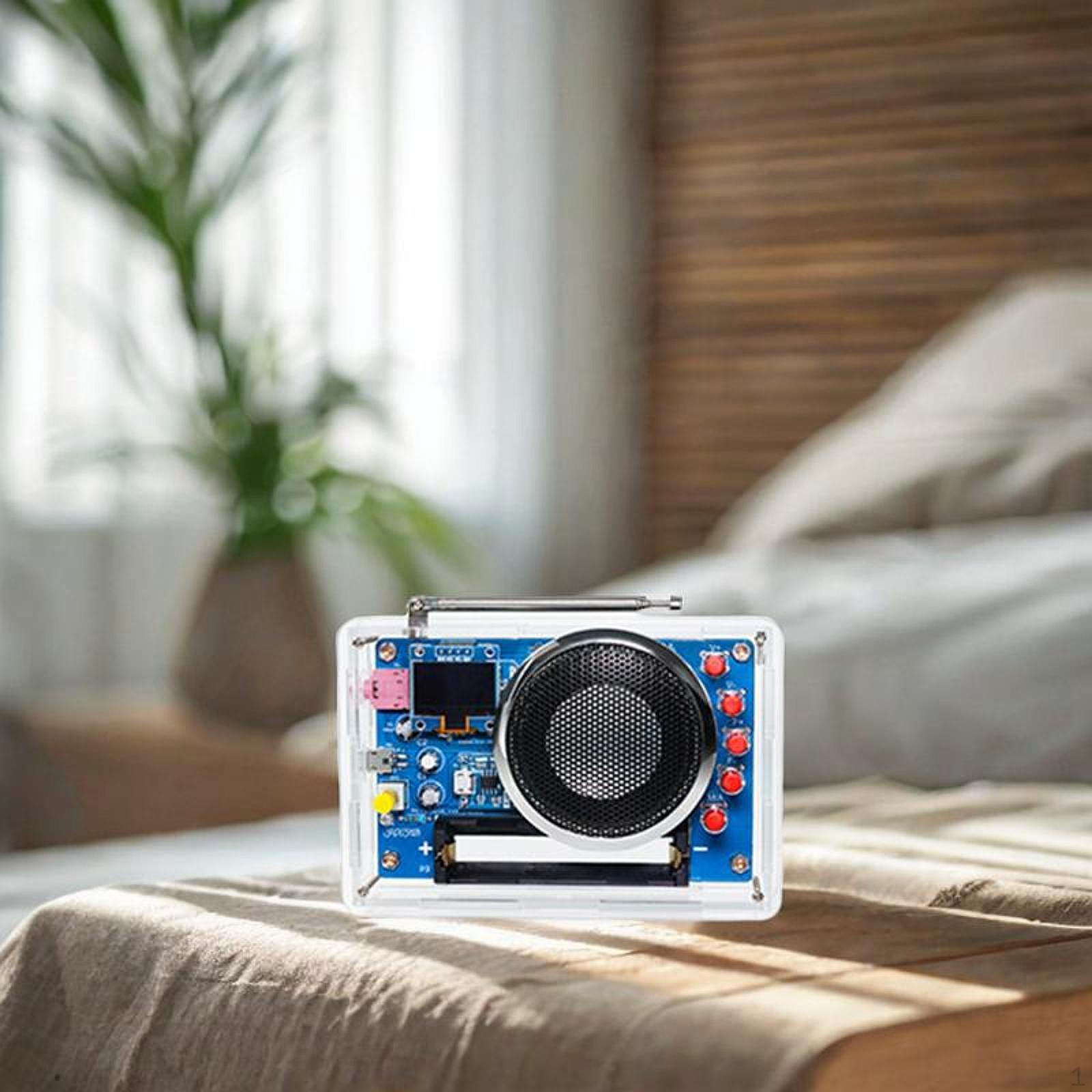 

Soldering Practice Kit OLED Display FM Radio for Classroom Teens Teacher