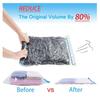 Travel Luggage Compression Bag With Rollup Design For Packing Efficiency