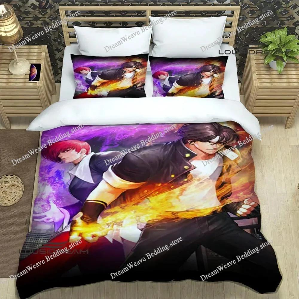 3D Game KING OF FIGHT Bedding Sets Exquisite Bed Supplies Set Duvet Cover Bed Comforter Set Bedding Set Luxury Birthday Gift