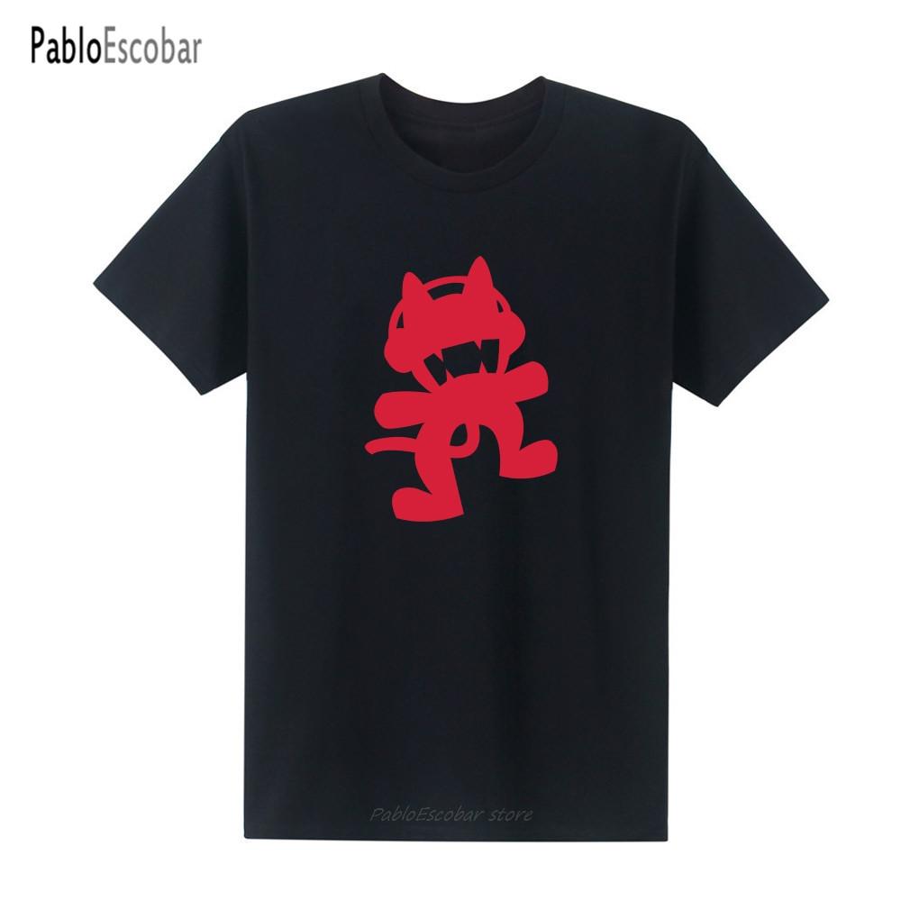 New Summer Famous Movie Cool Tattoo Monstercat Tshirt Cotton Casual Unisex T Shirts Unisex O Neck Tops Tees Camisas
