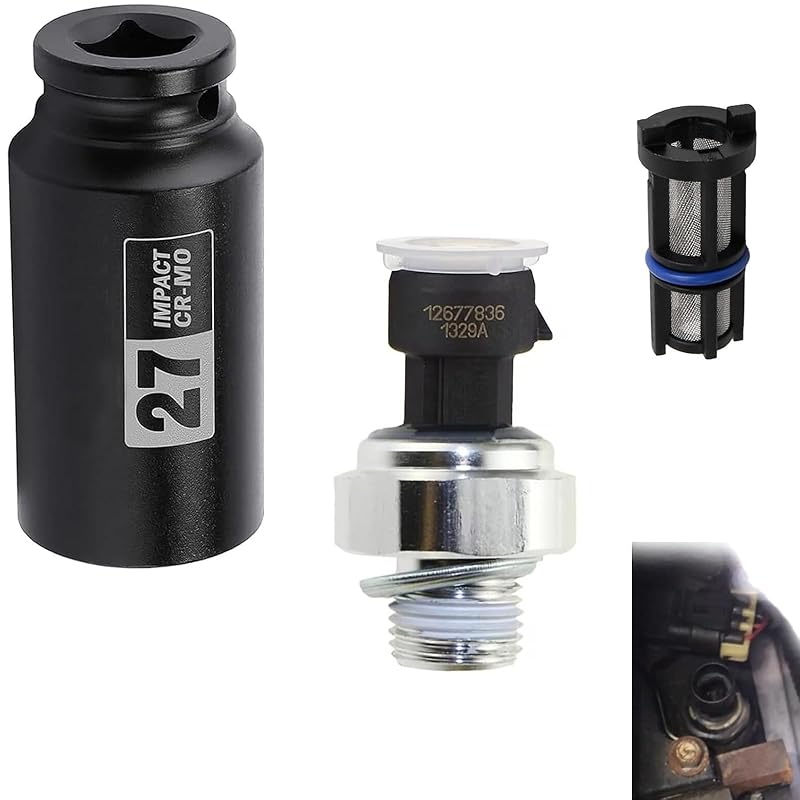 12677836 Oil Pressure Sensor For Chevy Silverado 1500 2500 3500,Express,Corvette,Suburban Avalanche Impala Tahoe, For GMC Sierra,Savana,Yukon,Envoy 12677836 Oil Pressure Sen