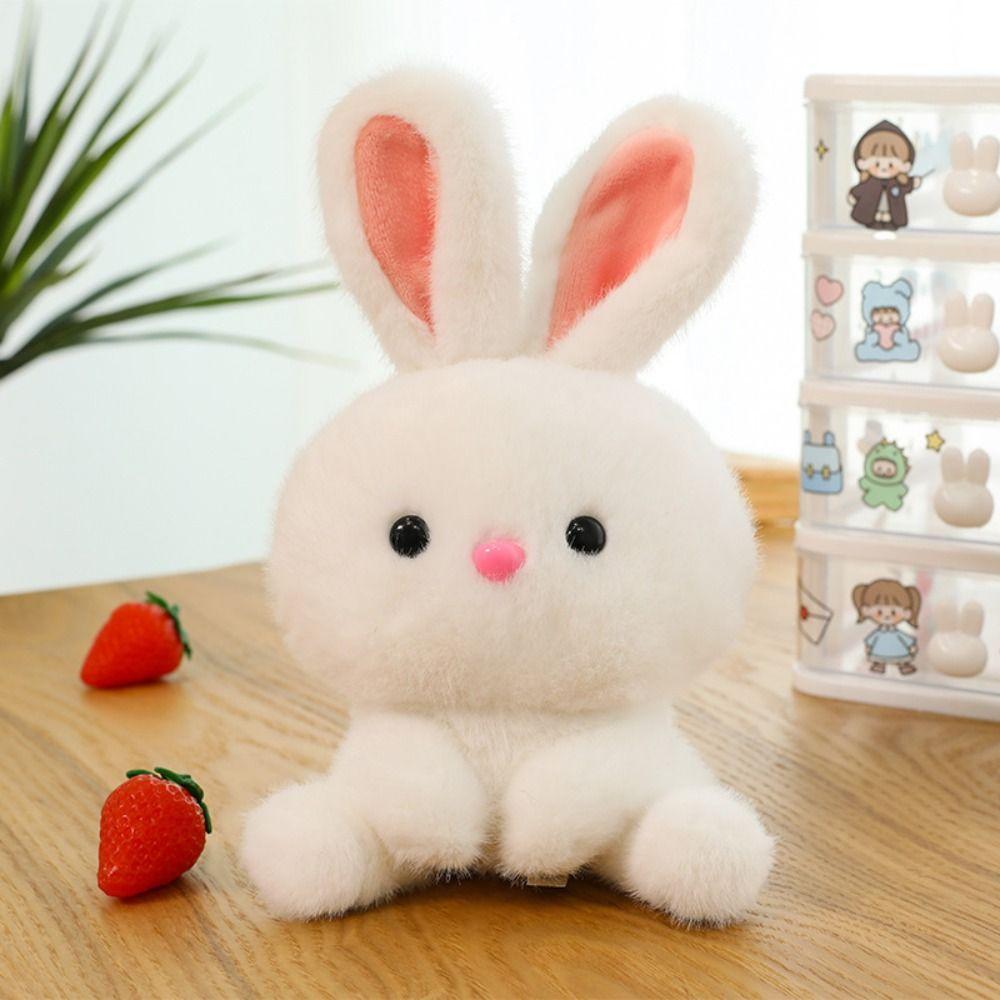 White Rabbit Little Bear Plush Toy Little lion Animal monkey Doll Kids Holiday Gifts