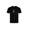 Alphabet Printing Casual Loose Round Neck Short Sleeve Black Men's BV7074-010