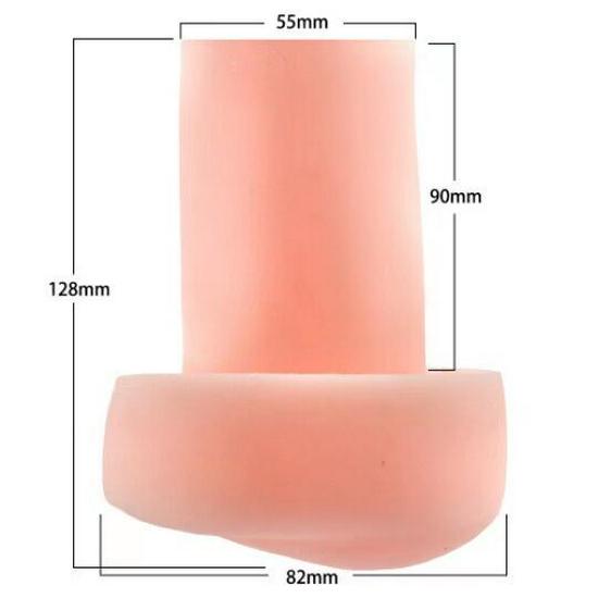 Male Enhancement Device Accessories: Silicone Leather Case & Rubber Suction Ball