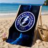 Tampa Bay Hockey Beach Towel, Super Soft Microfiber, Perfect Gift for Her/Him, Birthday, for Pool, Beach, Travel, Decor Beach Party
