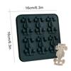 3D Formula Racing Car Silicone Molds with 6-Cavity Silicone Fondant Cake Mold Tray for Chocolate Cake Dessert Candy
