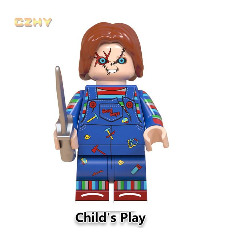 Minifigures Horror Movie TV Building Blocks Michael Myers Minnie Eric Toys for Children WM6075