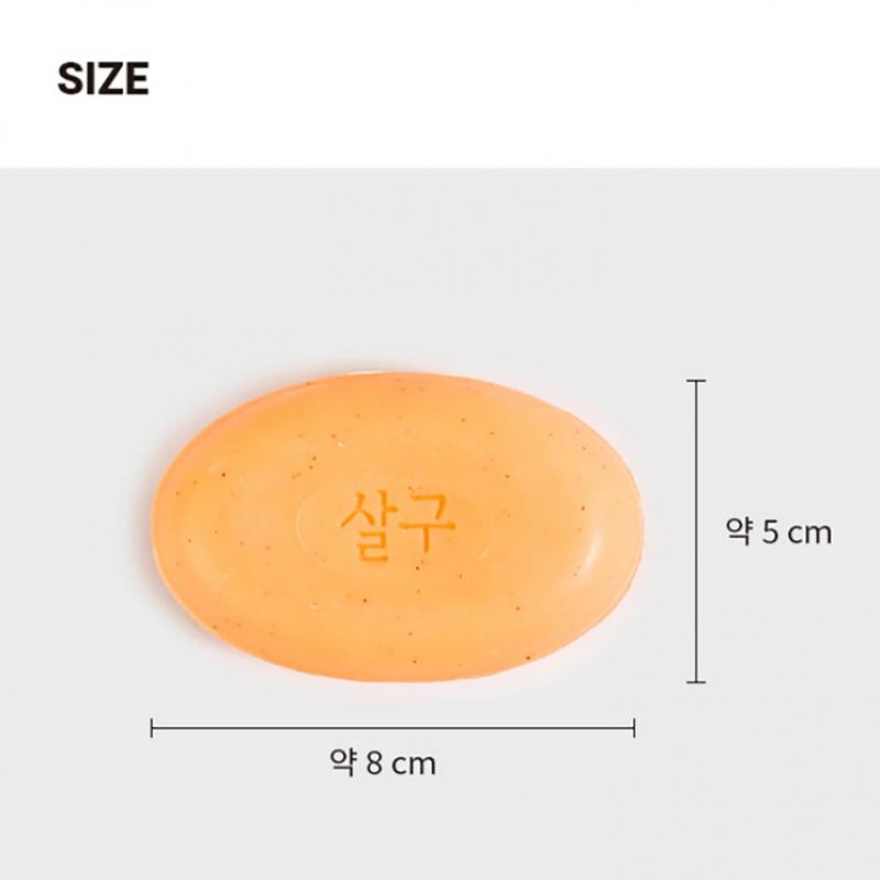 Daiso Debon Aprikos Massagetvål