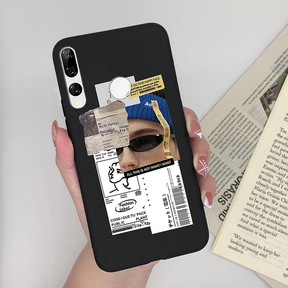 6.59" For Cover Huawei P Smart Z Case Huawei Y9 Prime 2019 STK-LX1 Shockproof Cases Silicone TPU Cute Printed Pattern Back Cover